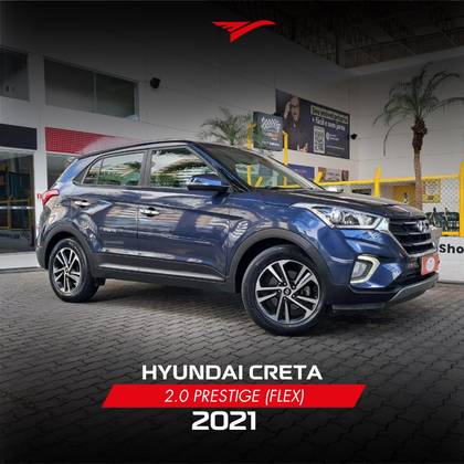 HYUNDAI CRETA 2.0 16V FLEX PRESTIGE AUTOMÁTICO HYUNDAI CRETA 2.0 16V FLEX PRESTIGE AUTOMÁTICO